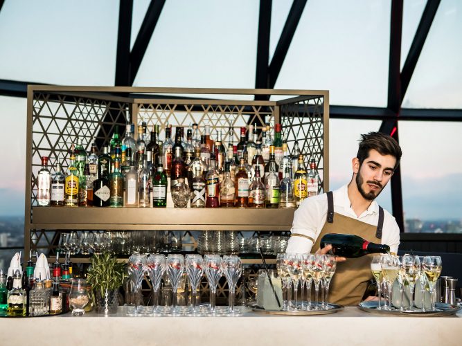 Bar at the Gherkin