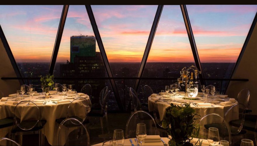 Private dining rooms at The Gherkin