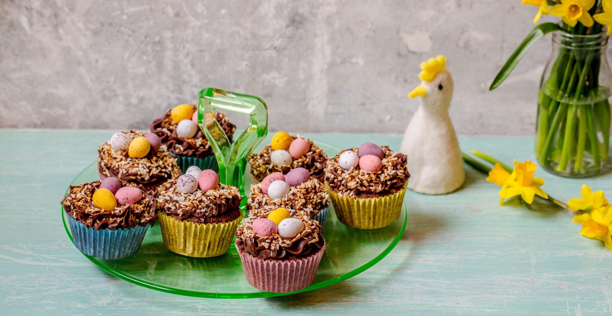 Bird's nest cupcake recipe