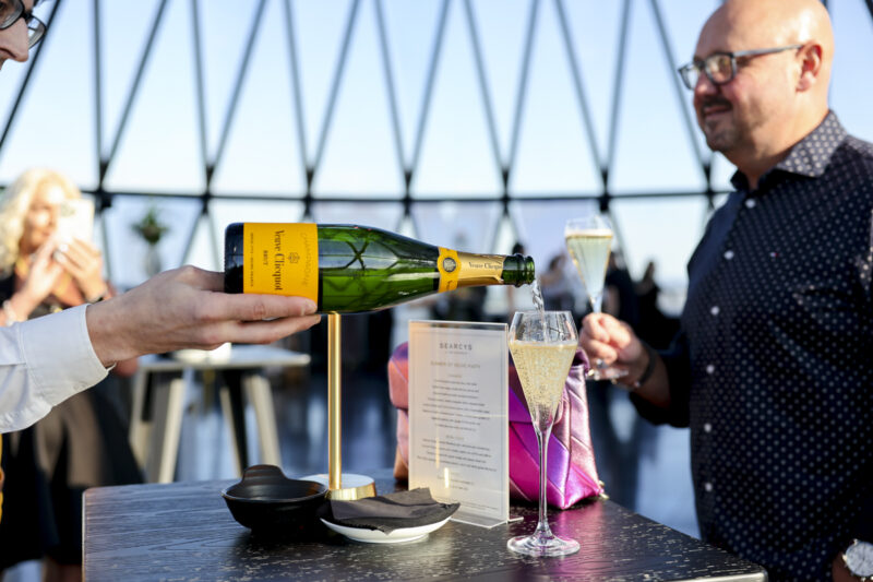 An End of Summer of Veuve Party  